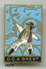 Insigne  marine , DCA. /  BREST