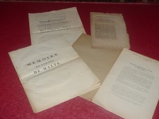 TRES RARE ENSEMBLE DE 4