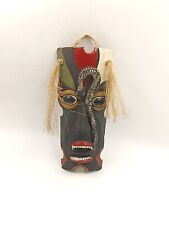 Masque Mural Brutaliste Tribal Art Brut Outsider Singulier Africaniste XXème