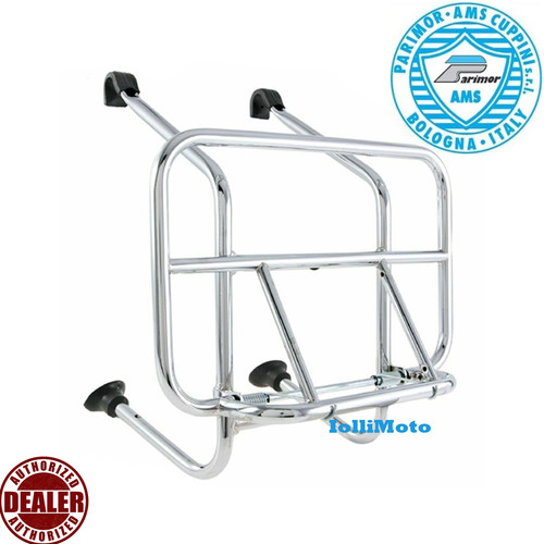 Porte bagages avant chromé - porte-bagages,