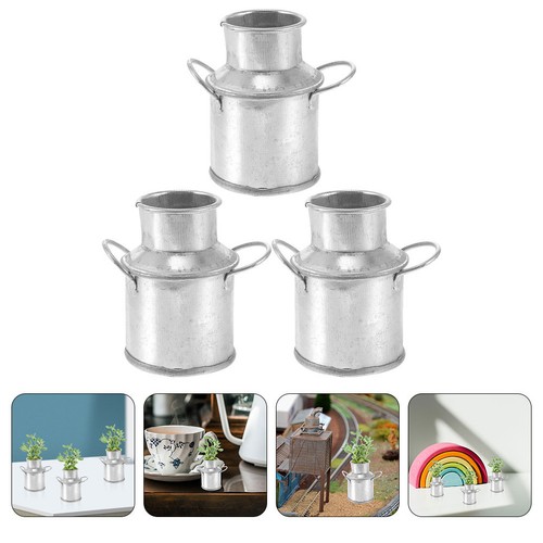 3pcs mini seau fer petits - 3pcs,