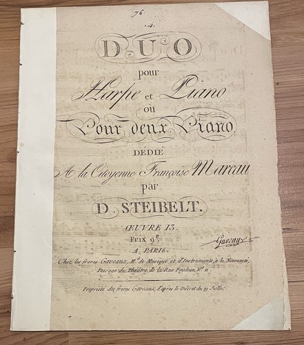 Steibelt daniel duo pour - daniel,,