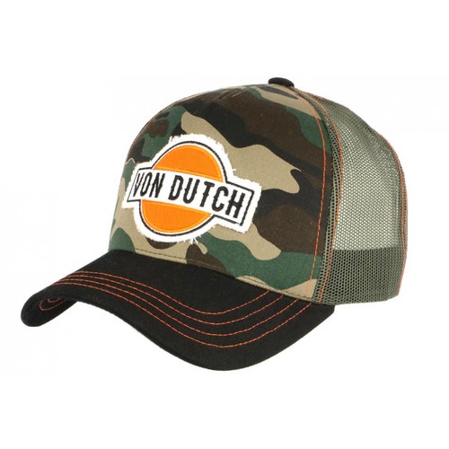 Casquette von dutch camouflage - von,