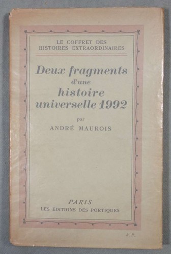 Deux fragments une - deux, d'une