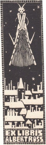 Exlibris buchplatte - exlibris,