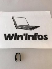 plasturgie caches charnières GAUCHE hinge cover COMPAQ mini 110 réf: 110c-1030sf