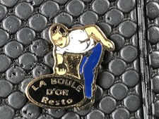PINS PIN BADGE SPORT PETANQUE CLUB LA BOULE D'OR