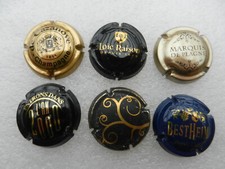 13-lot 3 capsules plaques de