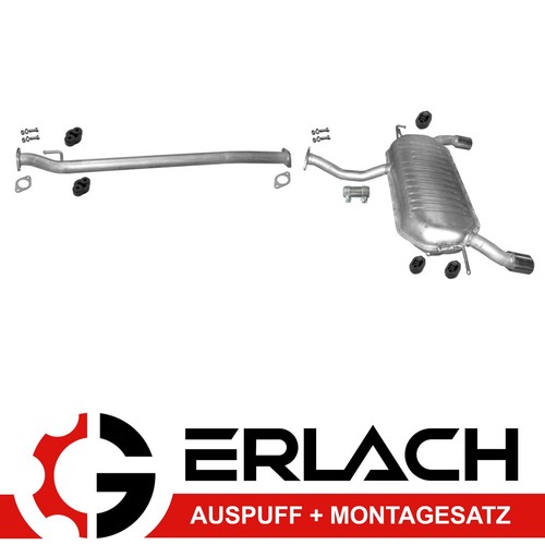 Pot échappement pour - d'échappement,