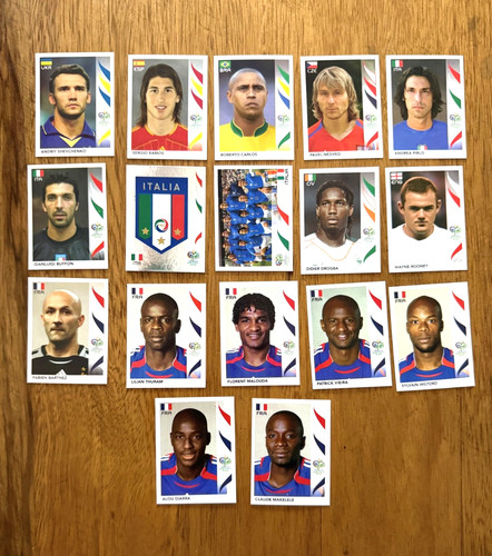 Lot stickers panini - lot,