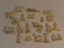 lot figurines en plastiques: personnages campagne:ferme et animaux: occ