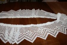 Grande cantonnière blanche pour rideau 27 x 238 cm  N°53