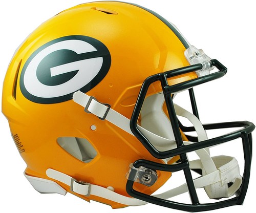 Casque football nfl green - football,