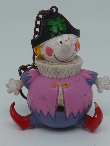 Ancienne figurine pvc clown - figurine,