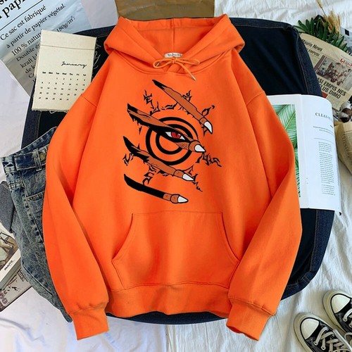 Sweatshirt kurama orange - ,