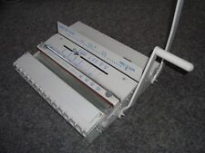 Drahtkammbindung 3:1 + Drahtkammbindegerät + Abheften Bande + Machine à Relier