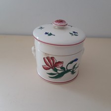 Pot À foie gras en céramique de Sarreguemines Riquewihr 