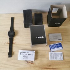 Montre casio illuminator black 3454 b650w vintage Bracelet Métal