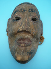 Ancien masque Népal/ Bouthan en bois