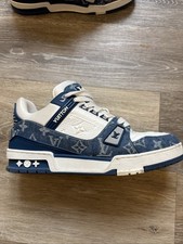 chaussure louis vuitton trainer bleu 41