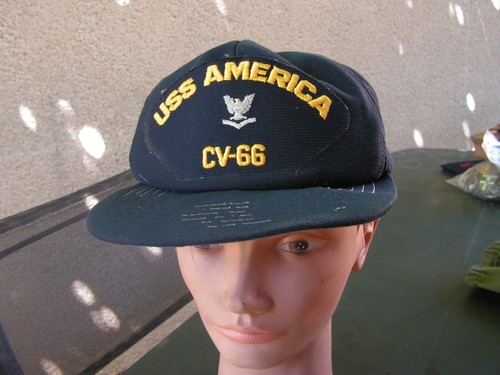 Casquette uss america cv - casquette,