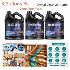 Deep pour epoxy - pour, 2:1
