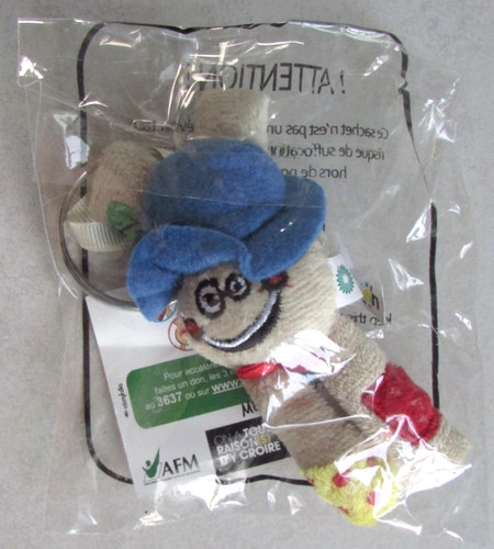 Porte clef neuf - clef, peluche
