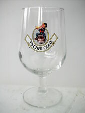 * VERRE A BIERE FISCHER GOLD 6,3 cm de Ø 15 cm de haut