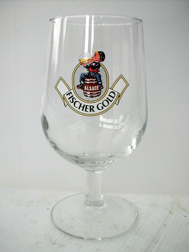 Verre biere fischer - a, gold