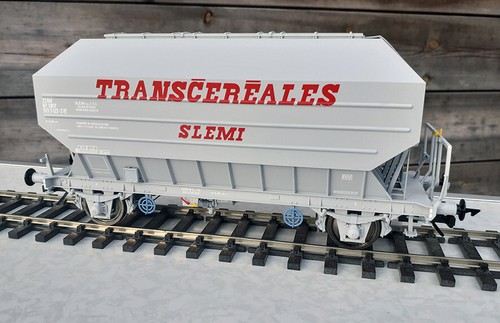 Rail wagon céréalier - 43,