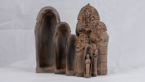 Ancien cercueil sarcophage - de,