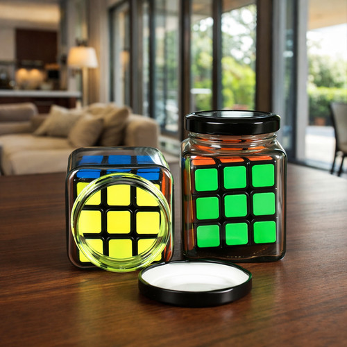 Rubik cube bouteille - rubik's,