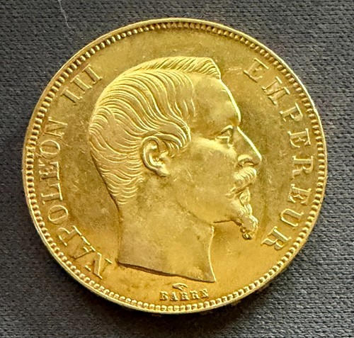 France 50 francs or - -,