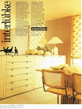 PUBLICITE ADVERTISING 096  1980   Les meubles Interlubke salle à mager medium