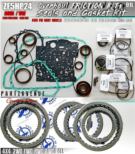 Gearbox overhaul kit 5hp24 - gearbox,