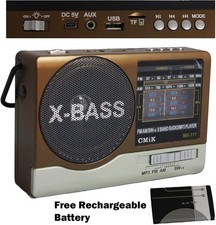 Radio Rechargeable Vintage FM