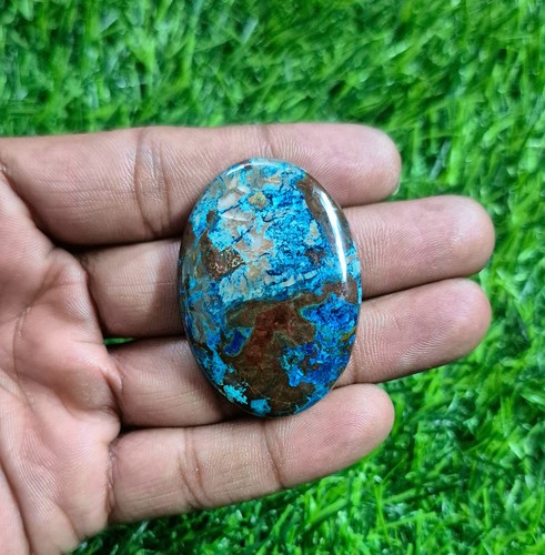 Cabochon shattuckite - cabochon, en
