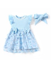 Robe Tutu en Tulle à Manches