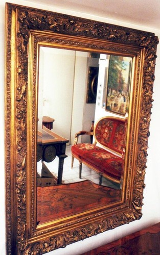 Grand miroir mural - grand, en
