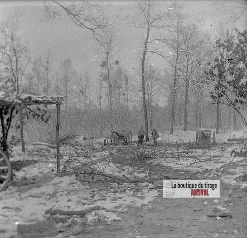 Position artillerie guerre - position, d'artillerie,