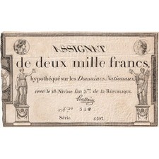 France, 2000 Francs, 1795-01-07, 6503, TTB+