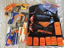 Collection of nerf guns/w