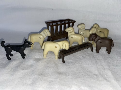 Playmobil moutons chien - moutons,