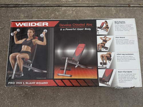 Weider pro 255 slant - weider,