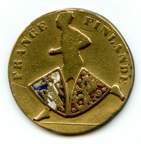 Médaille france finlande - médaille, /