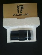 Télé objectif zoom 200mm f/4