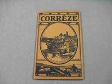 Corrèze, Guide touristique Ancien, 1925, UZERCHE, carte