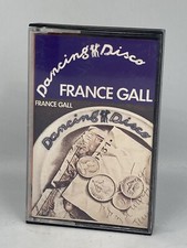 Tape Vintage K7 Cassette Audio ORANGE Album FRANCE GALL « DANCING DISCO »