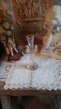vase, soliflore en verre ou