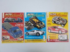 Lot de 3 Revues - Auto Modélisme n°71 (2002), n°82 (2003) et n°93 (2004)